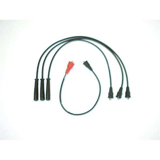 ProConnect 103001 Spark Plug Wire Set, Straight Boot, 4 Piece Set