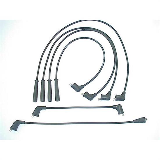 ProConnect 104007 Spark Plug Wire Set, Straight Boot, 6 Piece Set
