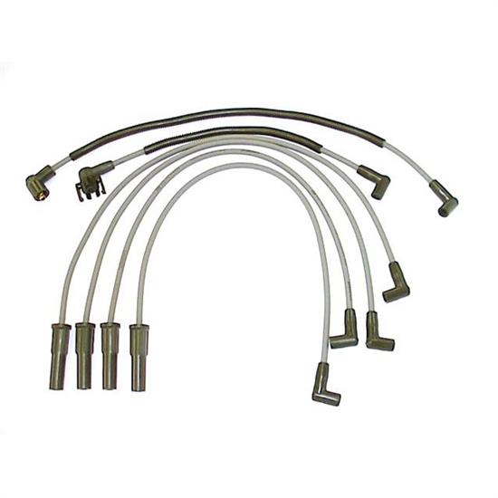 ProConnect 124002 Spark Plug Wire Set, 1977-90 Ford, 6 Piece Set