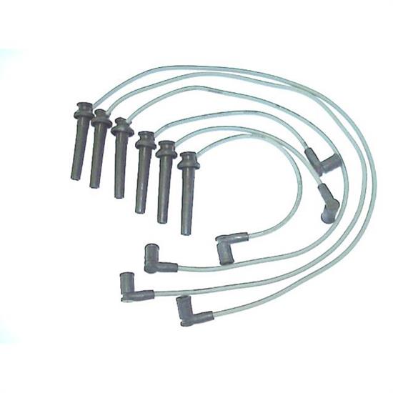 ProConnect 126041 Spark Plug Wire Set, 2000-02 Ford, 6 Piece Set