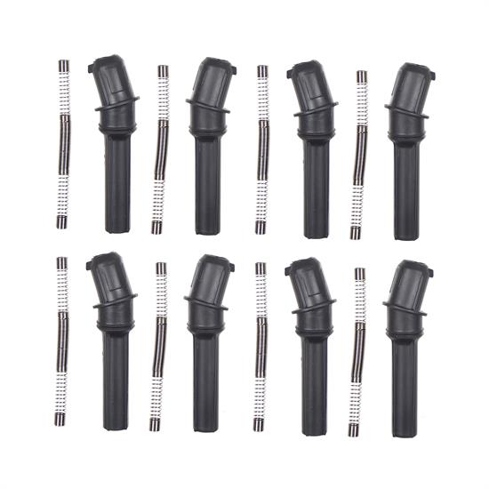 ACCEL 128041 Coil-On-Plug Boots, 45 Degree, 8 Piece Set