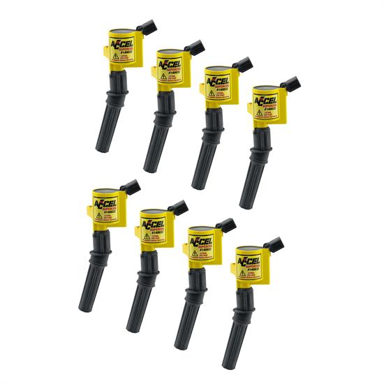 ACCEL 140032-8 Ignition Coil, SuperCoil, Ford 2 Valve Modular Engine