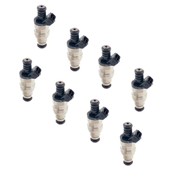 ACCEL 150824 Fuel Injectors, 24 lb/hr, High Impedance, 8 Pack