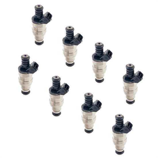 ACCEL 150840 Fuel Injectors, 40 lb/hr, High Impedance, 8 Pack