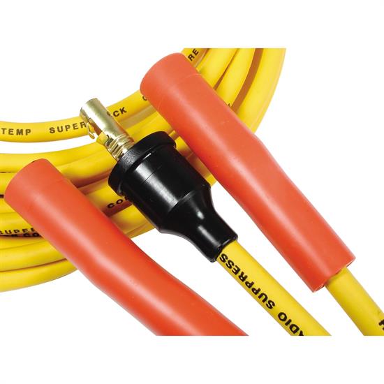 ACCEL 4038 Spark Plug Wire Set, 8mm, Super Stock, Yellow/Orange