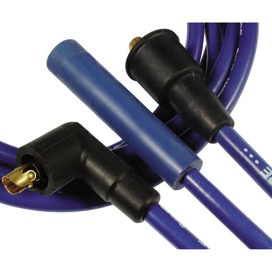 ACCEL 5046B Super Stock Spiral Core Race Wire Set, 8MM, Blue