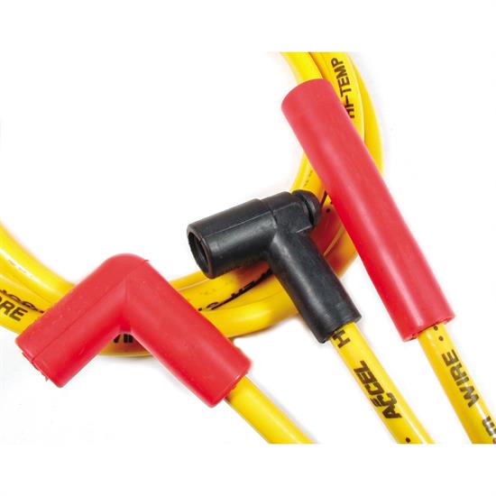 ACCEL 5049Y Super Stock Ferro-Sprical Race Wire Set, 8MM, Yellow