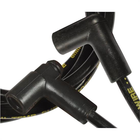 ACCEL 5050K Super Stock Spiral Core Race Wire Set, 8MM, Black