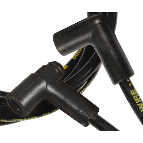 ACCEL 5050K Super Stock Spiral Core Race Wire Set, 8MM, Black