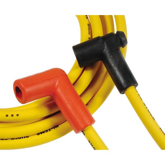 ACCEL 5050Y Super Stock Ferro-Sprical Race Wire Set, 8MM, Yellow