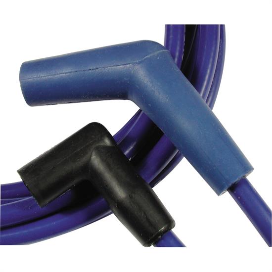 ACCEL 5069B Super Stock Ferro-Sprical Race Wire Set, 8MM, Blue