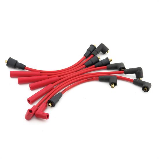 ACCEL 5099R Super Stock Ferro-Sprical Race Wire Set, 8MM, Red