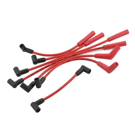 ACCEL 5129R Spark Plug Wire Set, Super Stock Spiral Core 8mm, Jeep L6