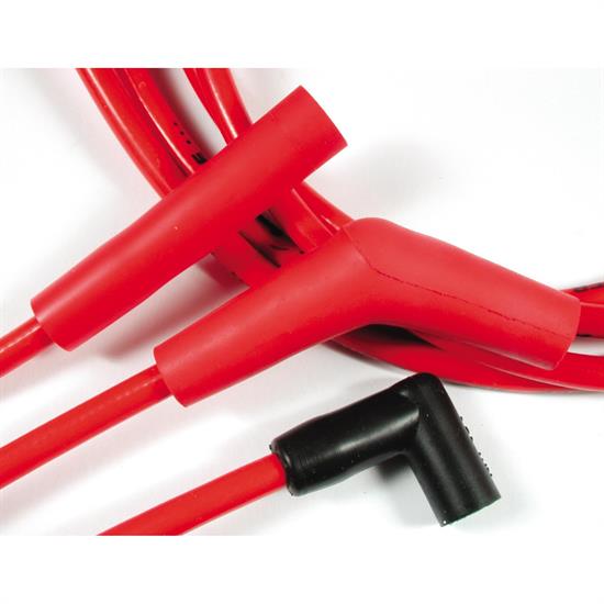 ACCEL 5133R Super Stock Ferro-Sprical Race Wire Set, 8MM, Red