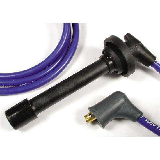 ACCEL 7912B Thundersport Ferro-Sprical Race Wire Set, 8MM, Blue