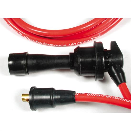 ACCEL 7920R Thundersport Spiral Core Race Wire Set, 8MM, Red