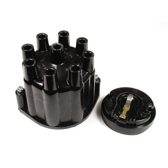 ACCEL 8124ACC Distributor Cap & Rotor Kit , Socket Style, Black