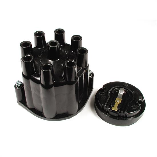 ACCEL 8124ACC Distributor Cap & Rotor Kit , Socket Style, Black