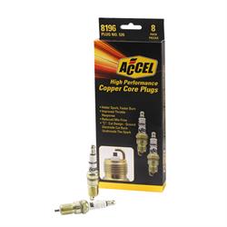 ACCEL 8196 Spark Plug, 14mm Thread, .708 In, 8 Pack