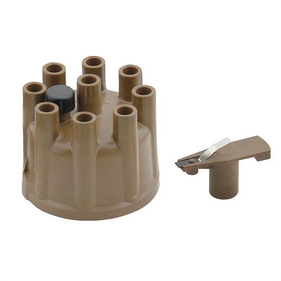 ACCEL 8320 Distributor Cap & Rotor, Socket Style, Tan
