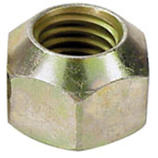 AFCO 10147 1 Inch Hex Steel Lug Nut-1/2 In RH Fine Thread Single Taper