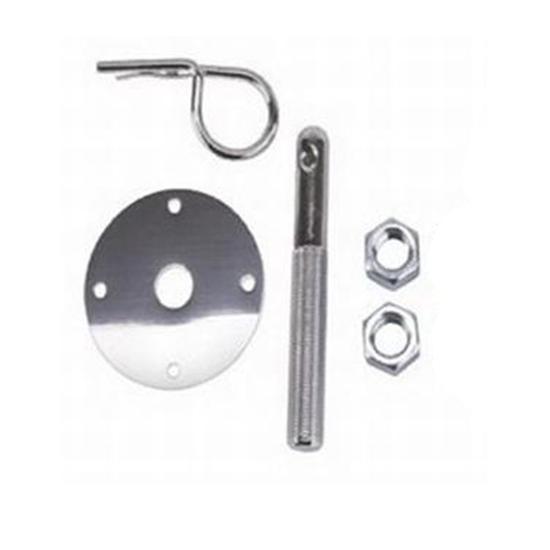 AFCO 10151 Steel Hood Pin Kit, Hairpin Style