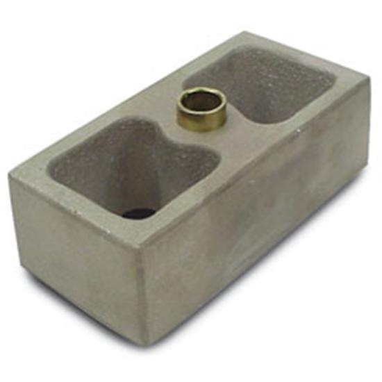 AFCO 20246 Aluminum Leaf Spring Lowering Block, 1 Inch