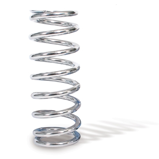 AFCO 27350-1CR 7 Inch Extreme Chrome Coil-Over Spring, 350 Rate