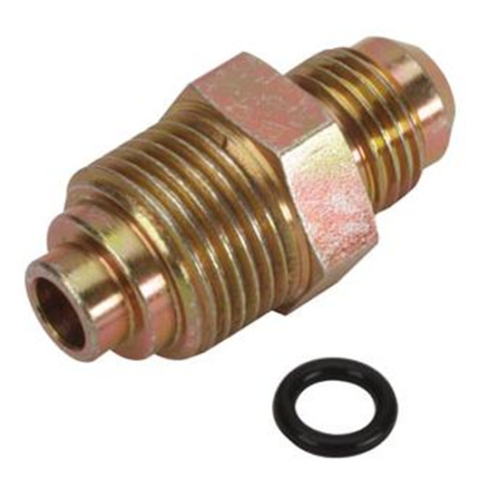 AFCO 37123 1980-Up GM Power Steering Box Fitting, 18mm-1.5 to -6 AN