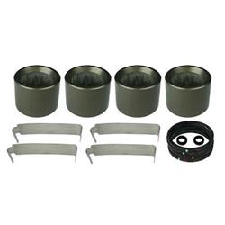 Afco 6690263 F22 Forged Aluminum Caliper Rebuild Kit, 1.38 Inch Bore