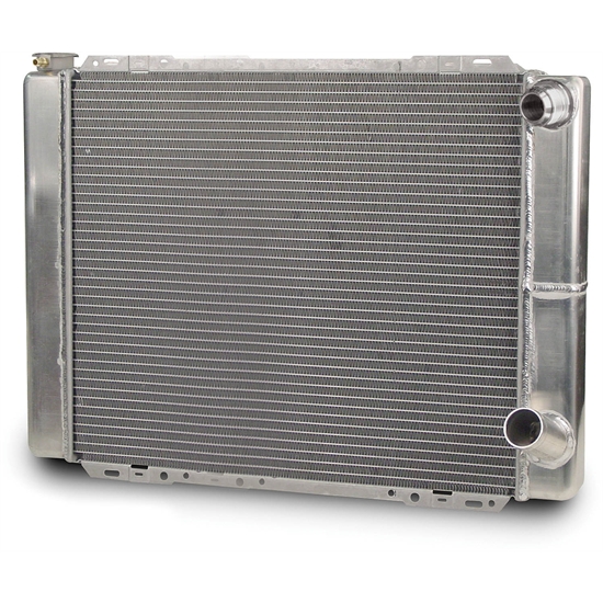 AFCO 80101NDP-16 Double Pass Radiator, 27.5 Inch, -16 AN R Side Inlet