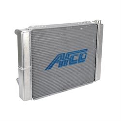 AFCO 80101NDP Double Pass Racing Radiator-27.5 Inch Wide, 19 Inch Tall