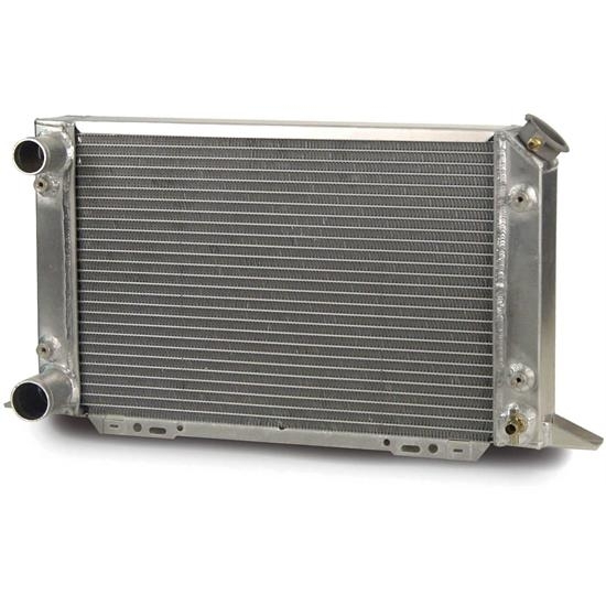 AFCO 80105NZ Scirocco-Style Dual Pass Radiator L In/Outlet 1.5/1.75 OD