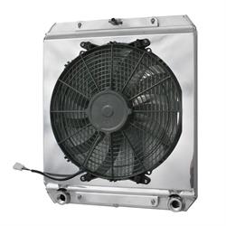AFCO 80108NZ Dragster/Roadster Double Pass Radiator w/ Fan and Shroud