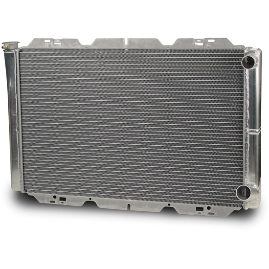 AFCO 80126N Double Pass Racing Radiator 31 Inch Wide, 1-1/2 Inch Inlet