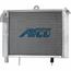 AFCO 80205-1 17 x 12 Inch Cage Mount Double Pass Radiator-1 In Push On AFCO 80205-1 17 x 12 Inch Cage Mount Double Pass Radiator-1 In Push On