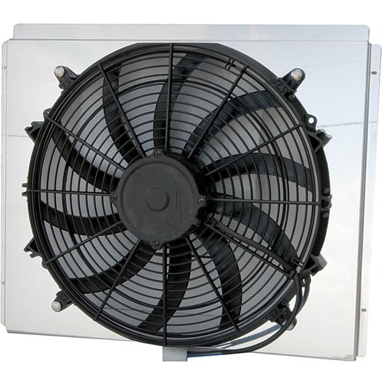 AFCO 80409FAN 2170 CFM Fan/Shroud Assembly for GM Radiators