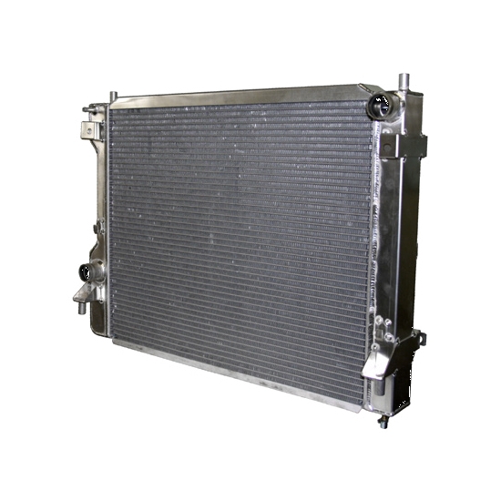 Afco 81283Z 2010-Up Mustang Aluminum Radiator, Polished