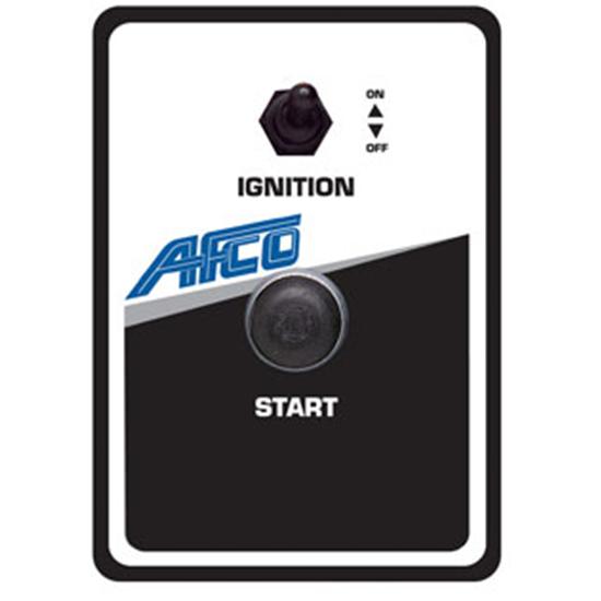 AFCO 85030B Starter Switch Panel, 4-1/8 x 5-7/8 Inch