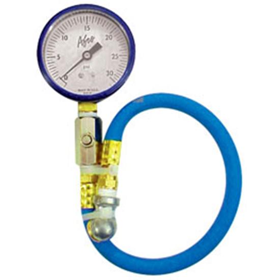 AFCO 85330B 0-30 psi Tire Air Pressure Gauge, Blue
