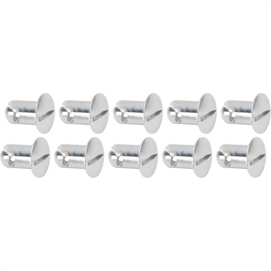 AFCO QM304-10 Aluminum Quarter Turn Fastener, .500 Inch Grip, 10 Pack