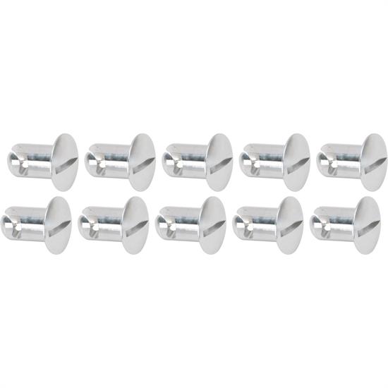 AFCO QM304-10 Aluminum Quarter Turn Fastener, .500 Inch Grip, 10 Pack