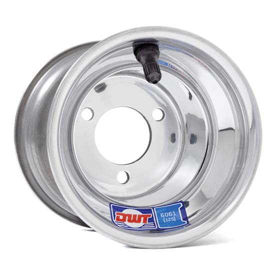Douglas Wheels QM706-08B Classic Spun Aluminum Wheels, 6 X 8