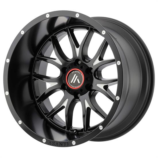 Asanti AB807-17908712NBM Off-Road Series Wheel, 17 x 9
