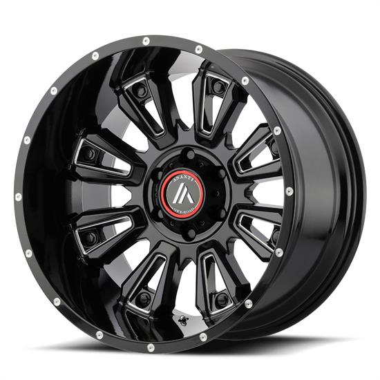 Asanti AB808-20908012NGB Off-Road Series Wheel, 20 x 9