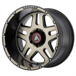 Asanti AB809-17856825BK Off-Road Series Wheel, 17 x 8.5