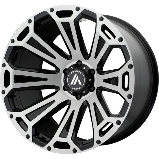 Asanti AB813-221250BB40N Off-Road Series Wheel, 22 x 12