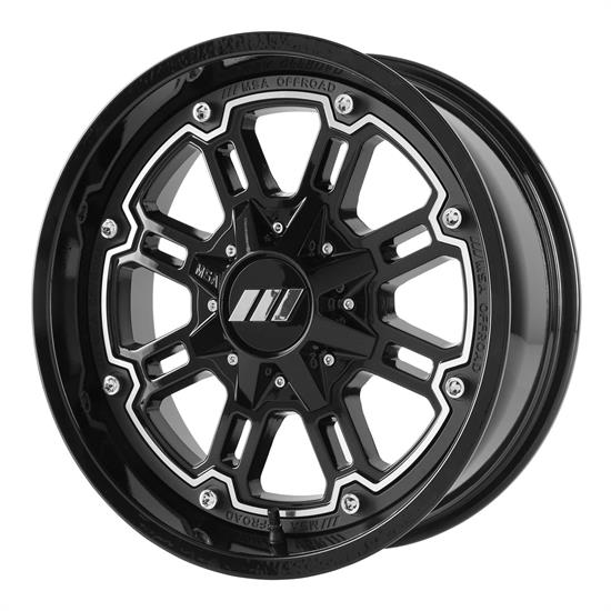 MSA M30-06737 Throttle Series Wheel, 16 x 7