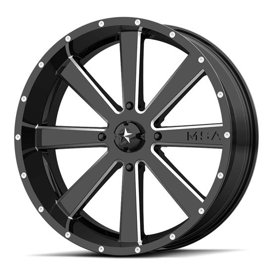 MSA M34-020737M Flash Series Wheel, 20 x 7