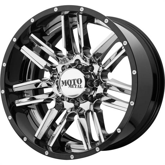 Moto Metal MO202-22125044NCB Wheel, 22 x 12
